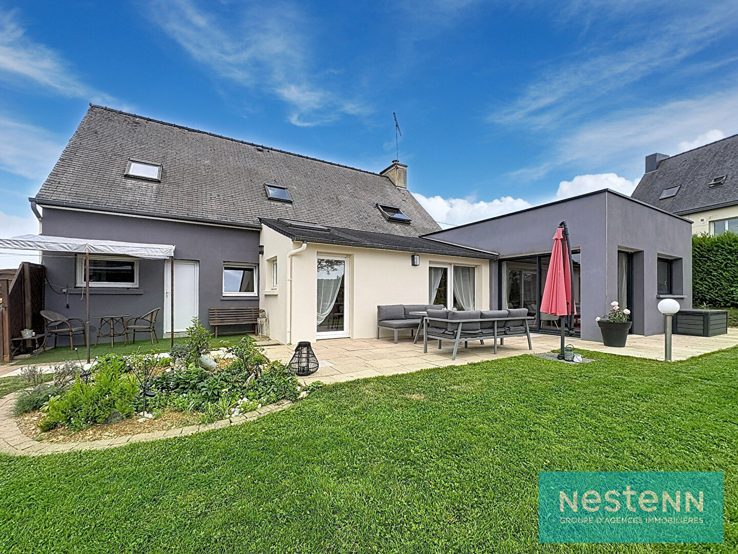 Maison Saint Brandan proche Plaintel, 170 m² habitables, grande pièce de vie, 5 chambres, terrain d'environ 1700 m² !