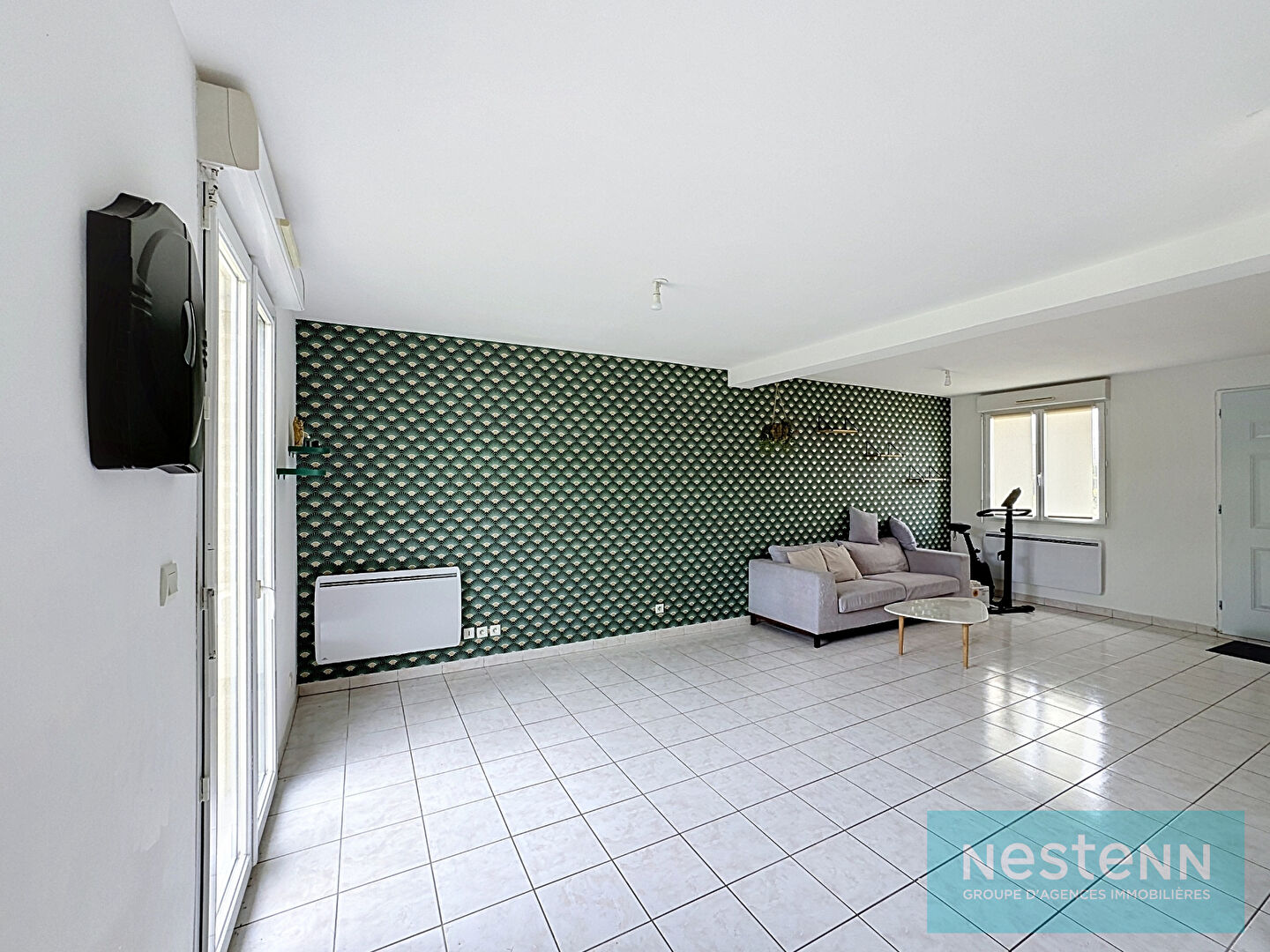 Maison à vendre bourg de Pommeret - Maison de 2008 dans le bourg de Pommeret, profitant de trois chambres , un jardin, un garage et d'espaces agréables  !