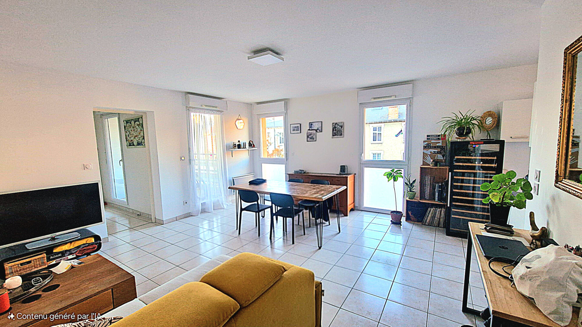 Photo Appartement  2 pièce(s) 53 m2 proche gare, centre ville, commerces, autoroute image 3/6