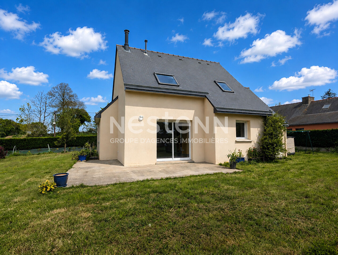 Maison contemporaine habitable au rez-de-chaussée à Lanleff - 4 chambres