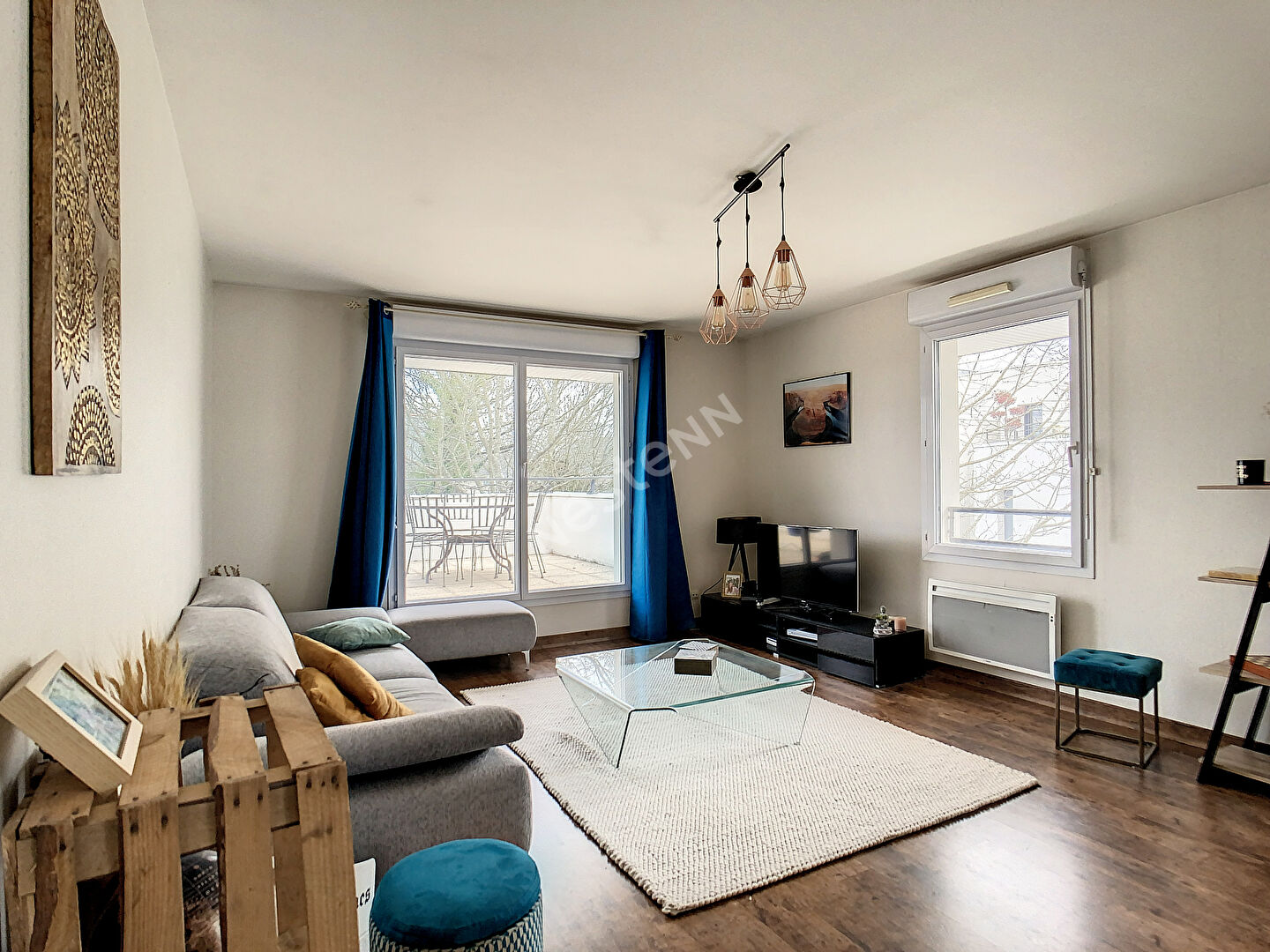 Nantes Eraudière - Appartement T5 87.20 m2 au bord de l'Erdre
