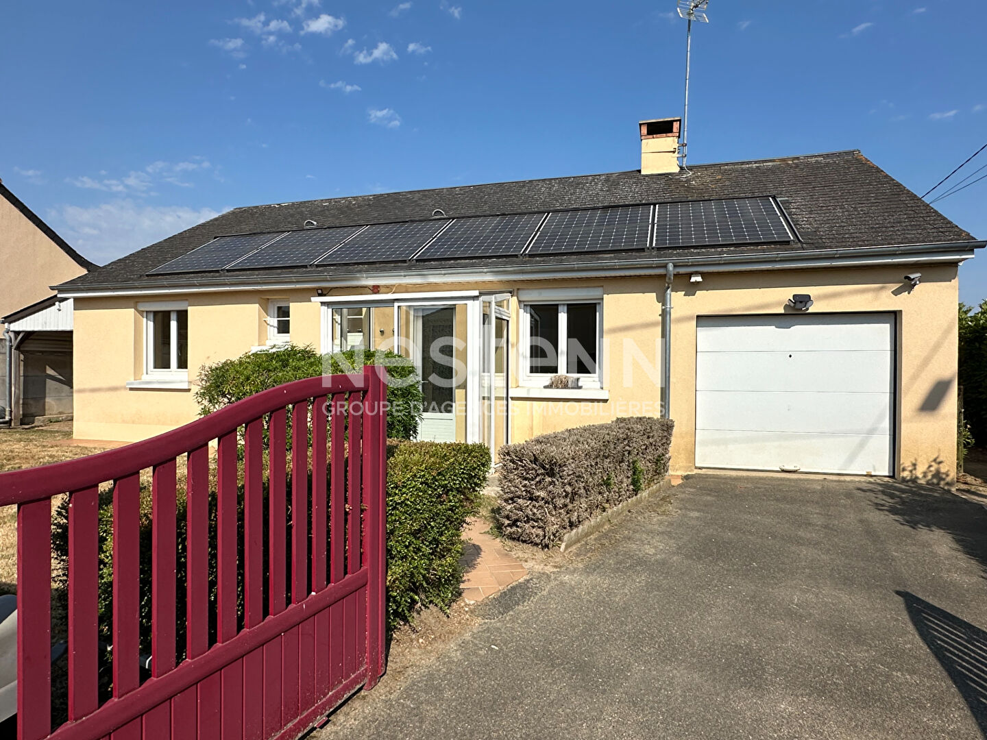 Maison 3 chambres avec garage et jardin !