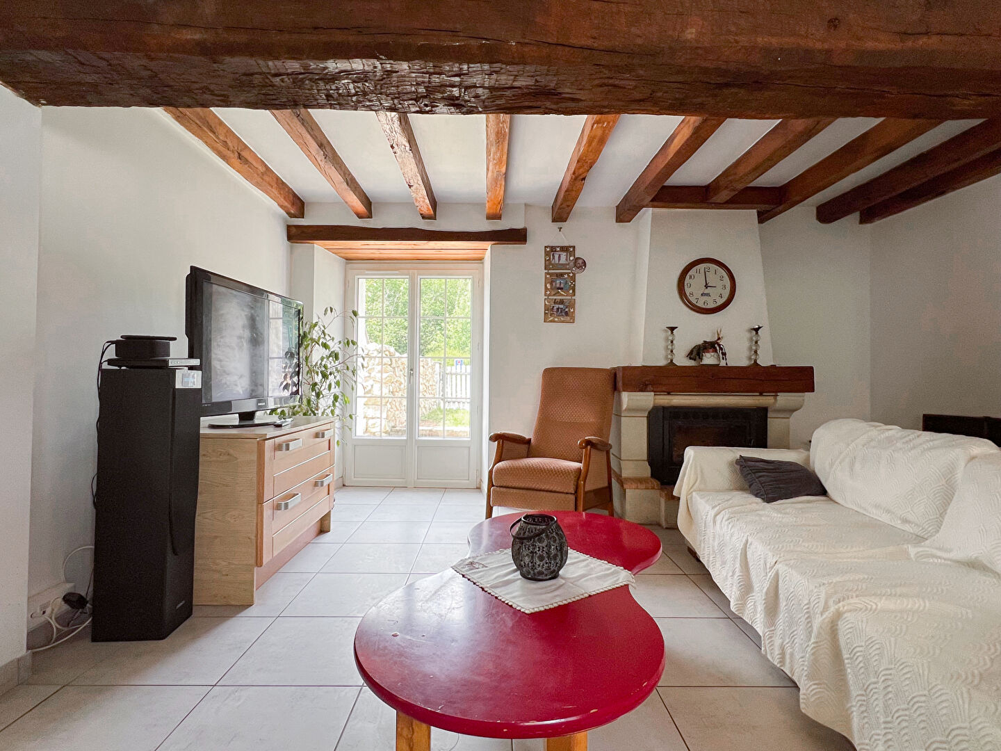 Maison ancienne 3 pièces à vendre à Montreuil sur Loir