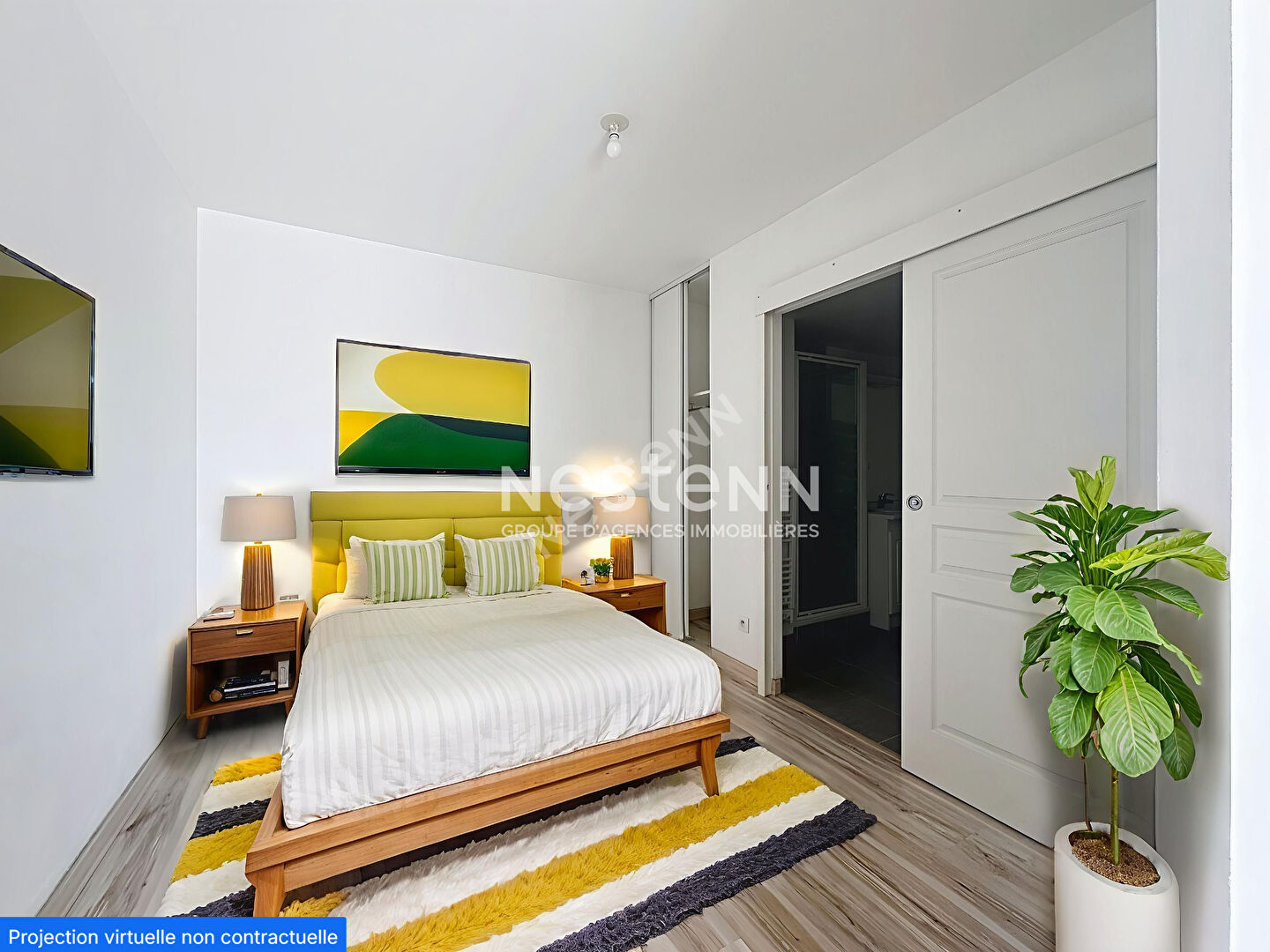 Photo Nantes Tortière - Appartement Nantes 2 pièces 36 m2 et stationnement image 5/6