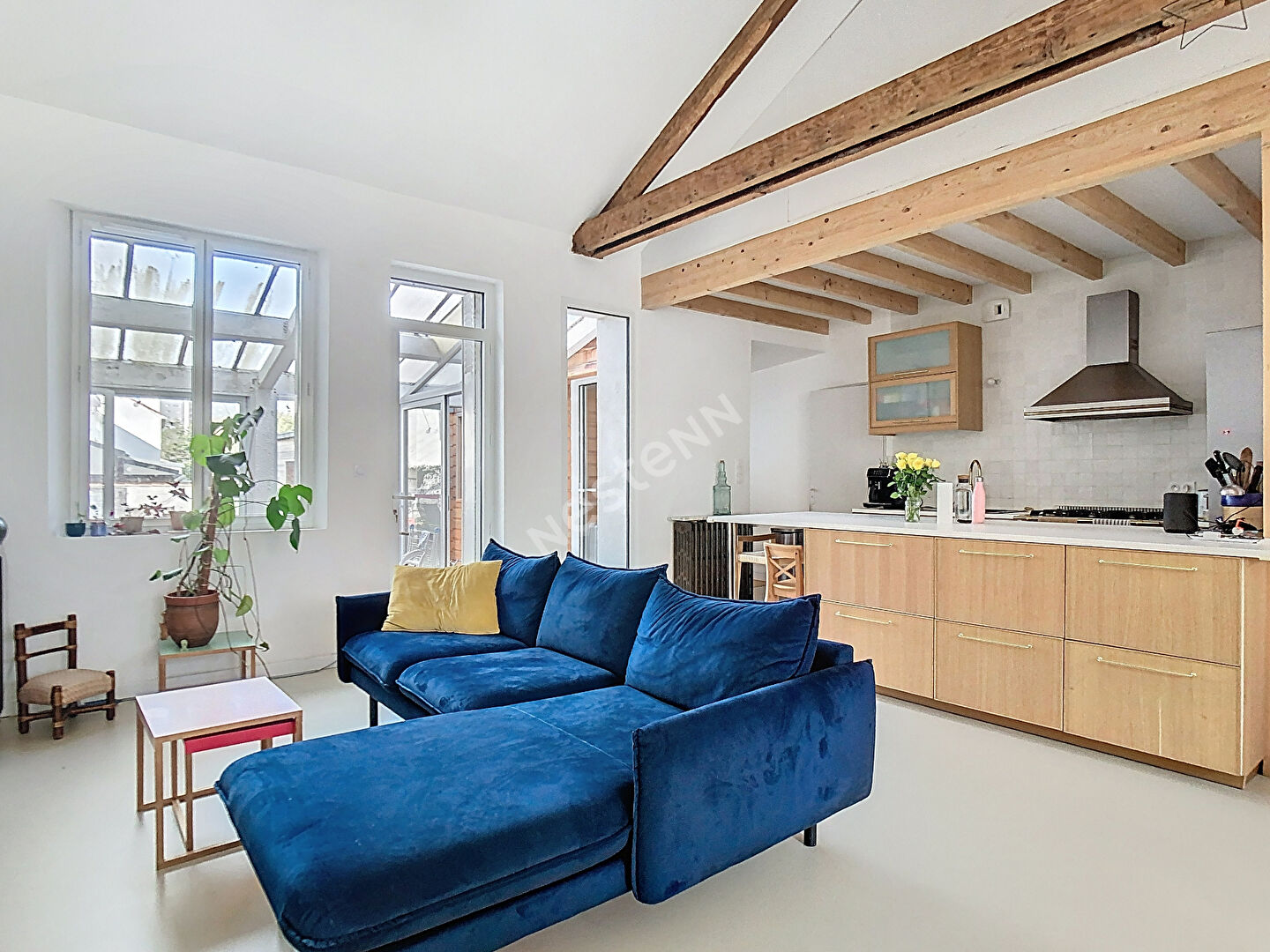 Nantes Plessis-Tison - Maison meublée 3 chambres avec jardin