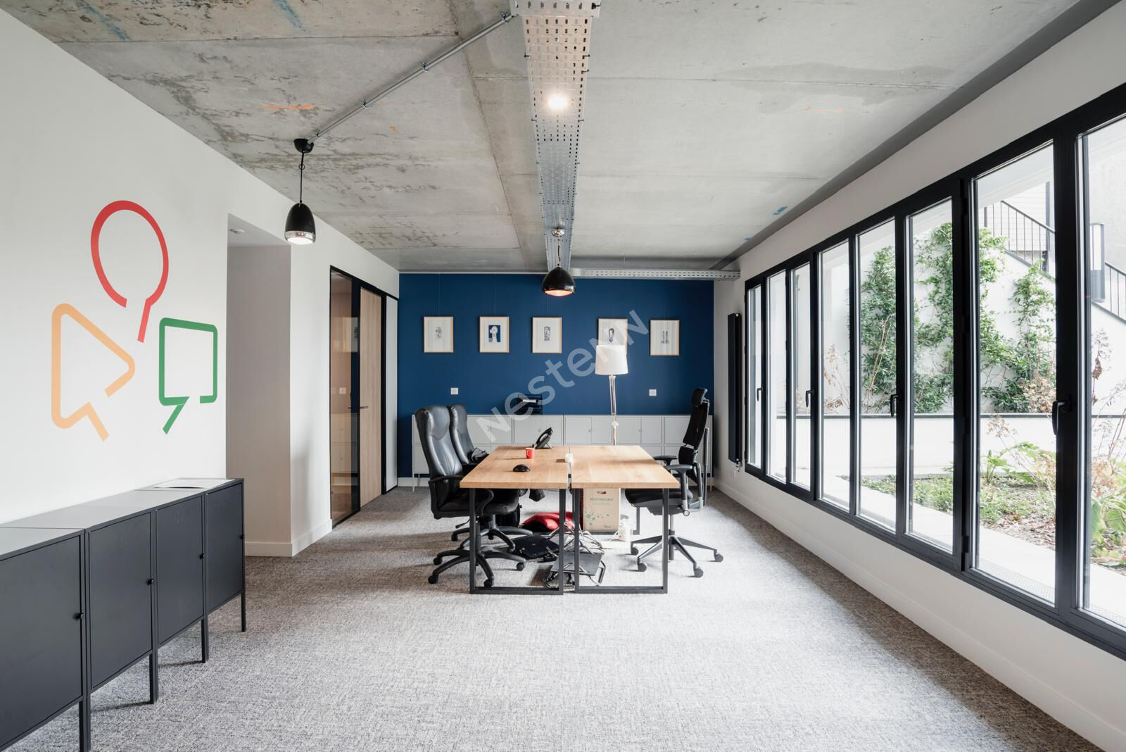 Photo Nantes Saint-Félix - Bureaux de 197m² avec 2 places de stationnement - Accès PMR image 3/6