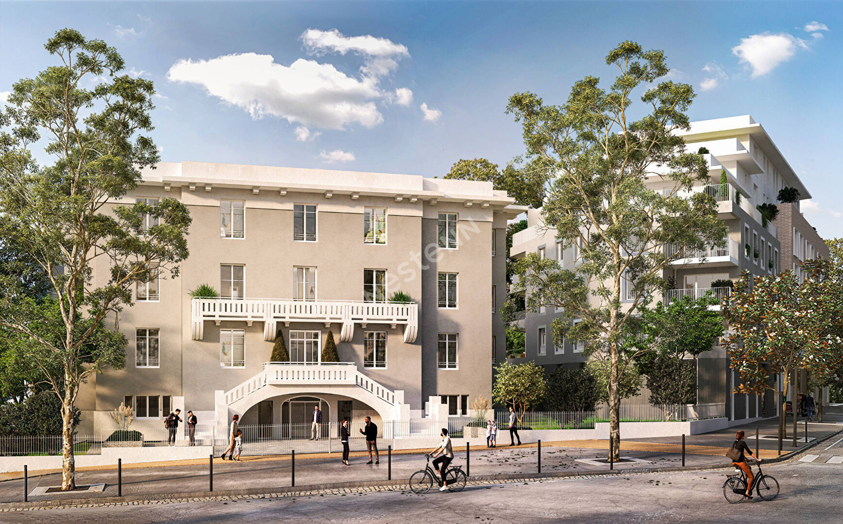 Photo Nantes Monselet / Studio 24,61m² / résidence neuve COUR MONSELET / Livré en Aout 2025 image 6/6