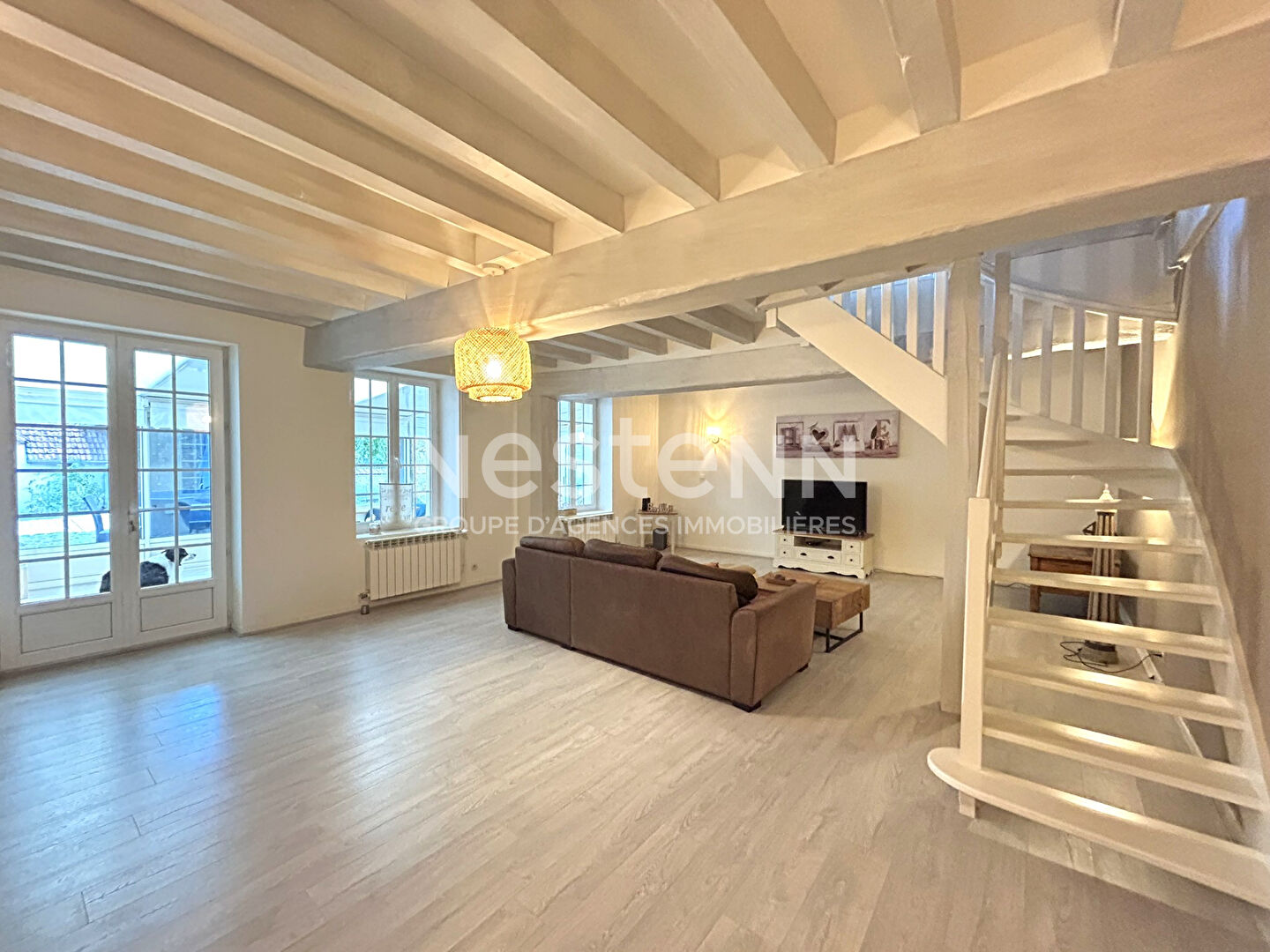 Photo LONGÈRE SANS TRAVAUX 3 CHAMBRES TERRAIN DÉPENDANCES PLEIN CENTRE DE CHABRIS (INDRE 36) image 2/6