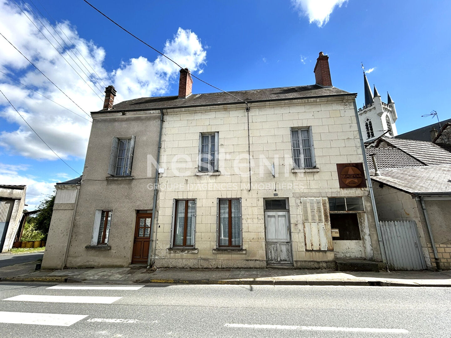 Photo MAISON DE 90m² À RÉNOVER AU COEUR DE VALENCAY AVEC COURETTE ET DÉPENDANCES (INDRE 36) image 1/6