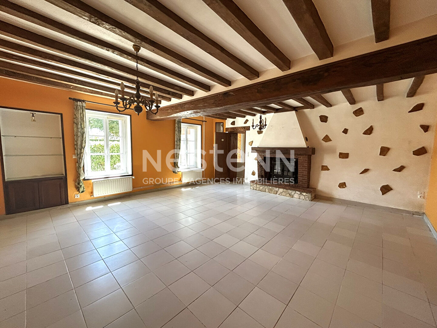 Photo LONGERE EN PIERRES DE 128M² SUR JARDIN CLOS DE 1900M² À VENDRE SECTEUR CALME GIEVRES (LOIR ET CHER 41) image 3/6