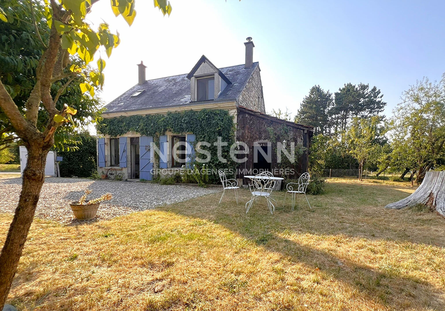 MAISON ANCIENNE 3 CHAMBRES PLEINE DE CHARME À VENDRE, CAMPAGNE LUCAY LE MALE  (INDRE 36)