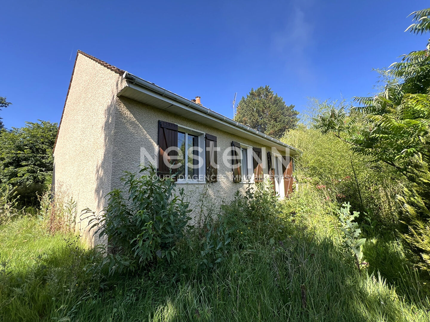 PAVILLON PLAIN-PIED 2 CHAMBRES AVEC DÉPENDANCES ET TERRAIN VICQ SUR NAHON (INDRE 36)