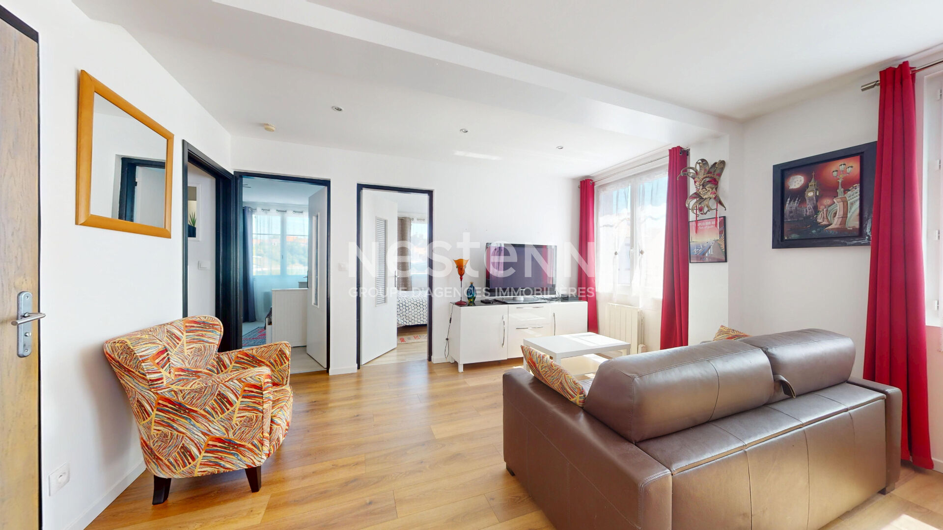 Photo À VENDRE Charmant T3  de 58.33 m² lumineux avec terrasse plein sud dans petite copropriété.Parfait état! image 6/6