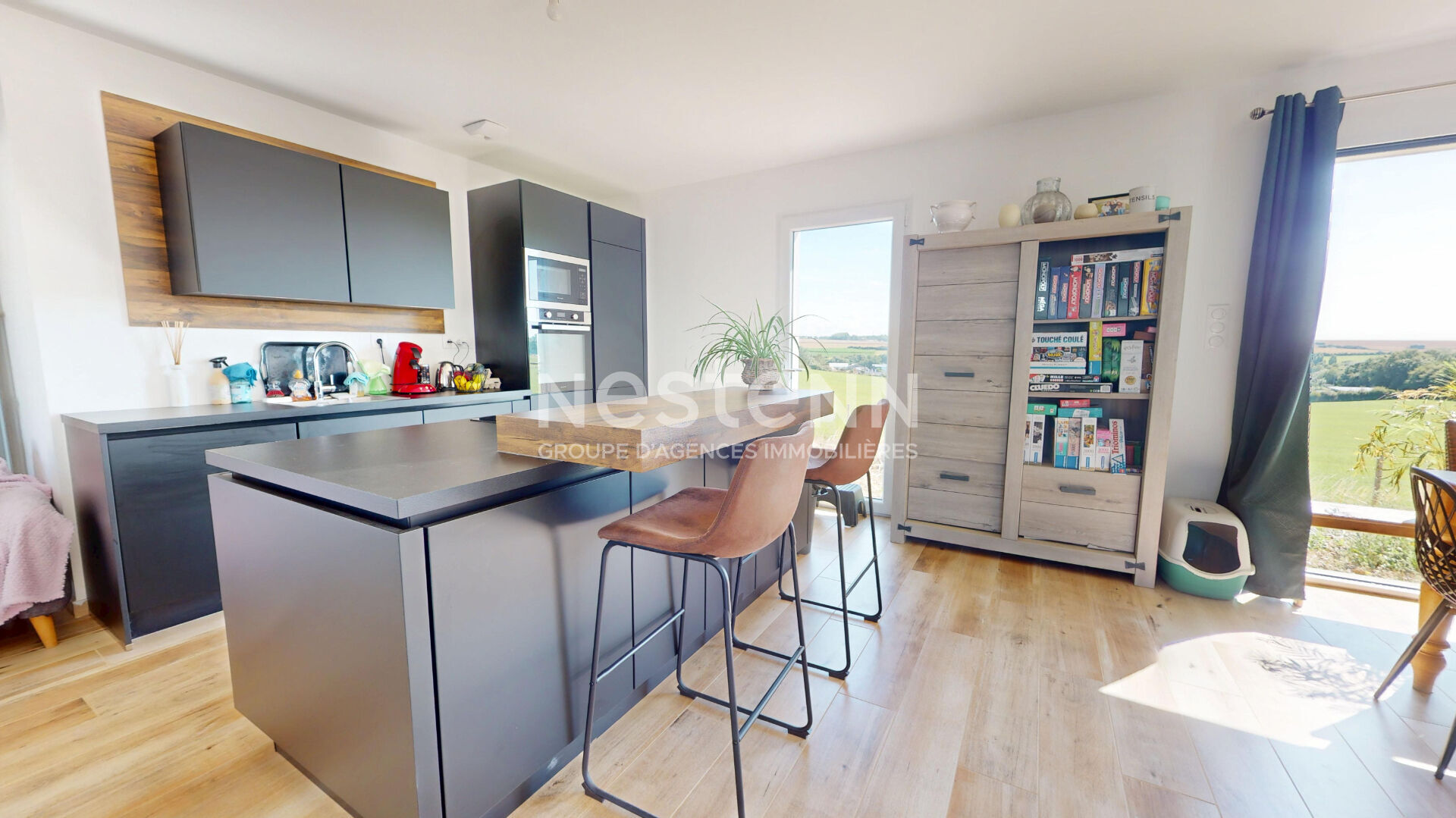 Maison individuelle neuve en plain pied secteur calme d'Etaples - Vue dégagée