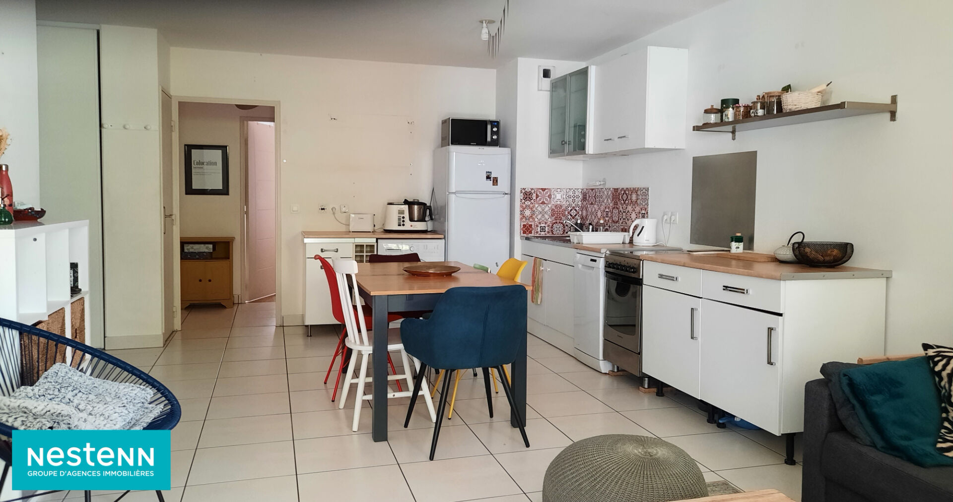 Photo Lyon 7 - Appartement en rez de jardin - 3 pièce(s) 66m2 - 19m² terrasse - garage fermé image 5/6