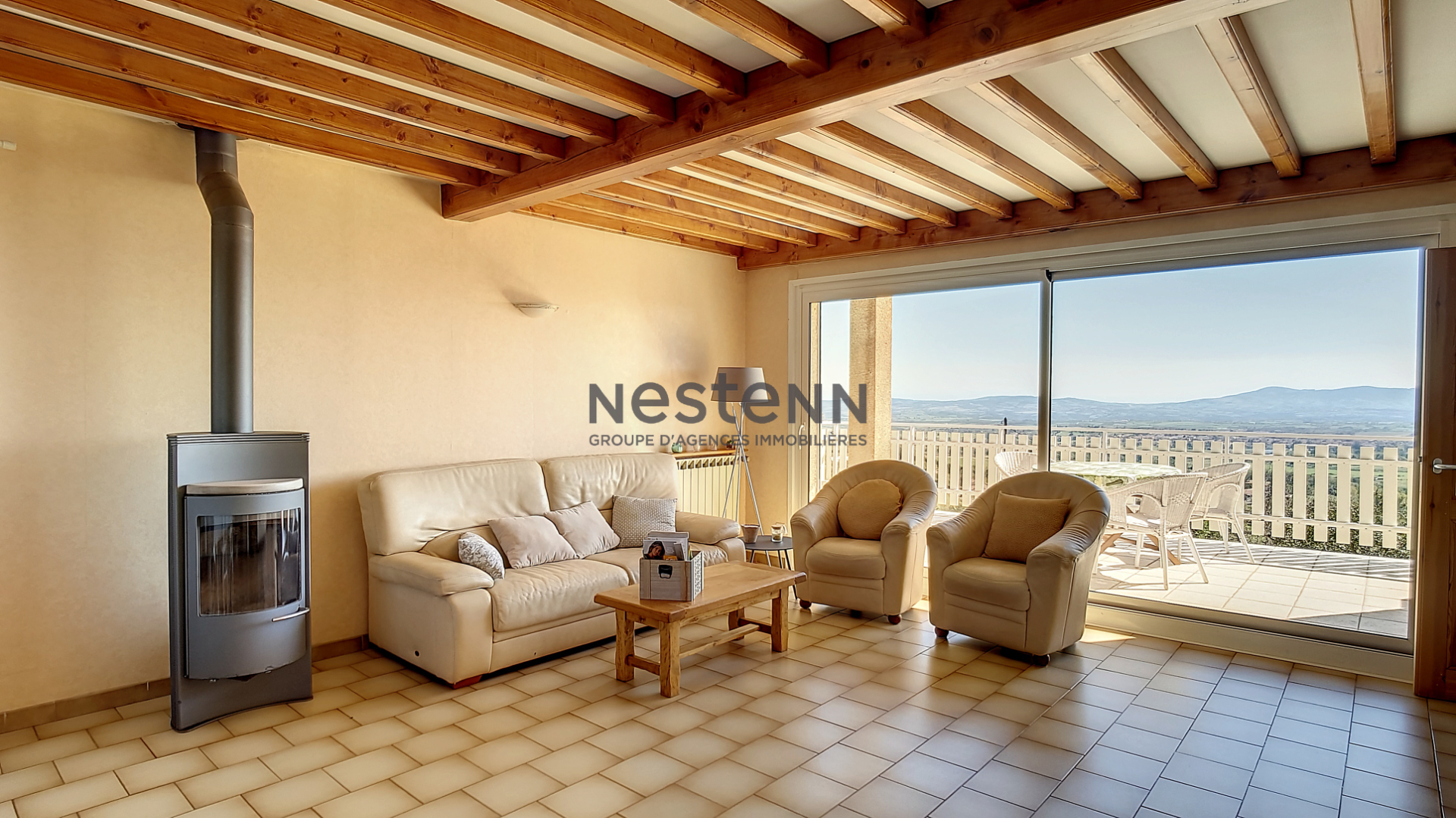 Photo Saint Laurent d'Agny  MAISON  vue imprenable 132m² - 7 pièces Secteur la Chapelle - 3245m² terrain image 4/6