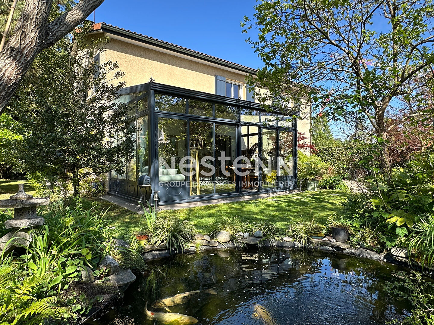 MAISON DE 145 M² ALBIGNY-SUR-SAÔNE AVEC 4 CHAMBRES AVEC JARDIN PAYSAGÉ ET VÉRANDA