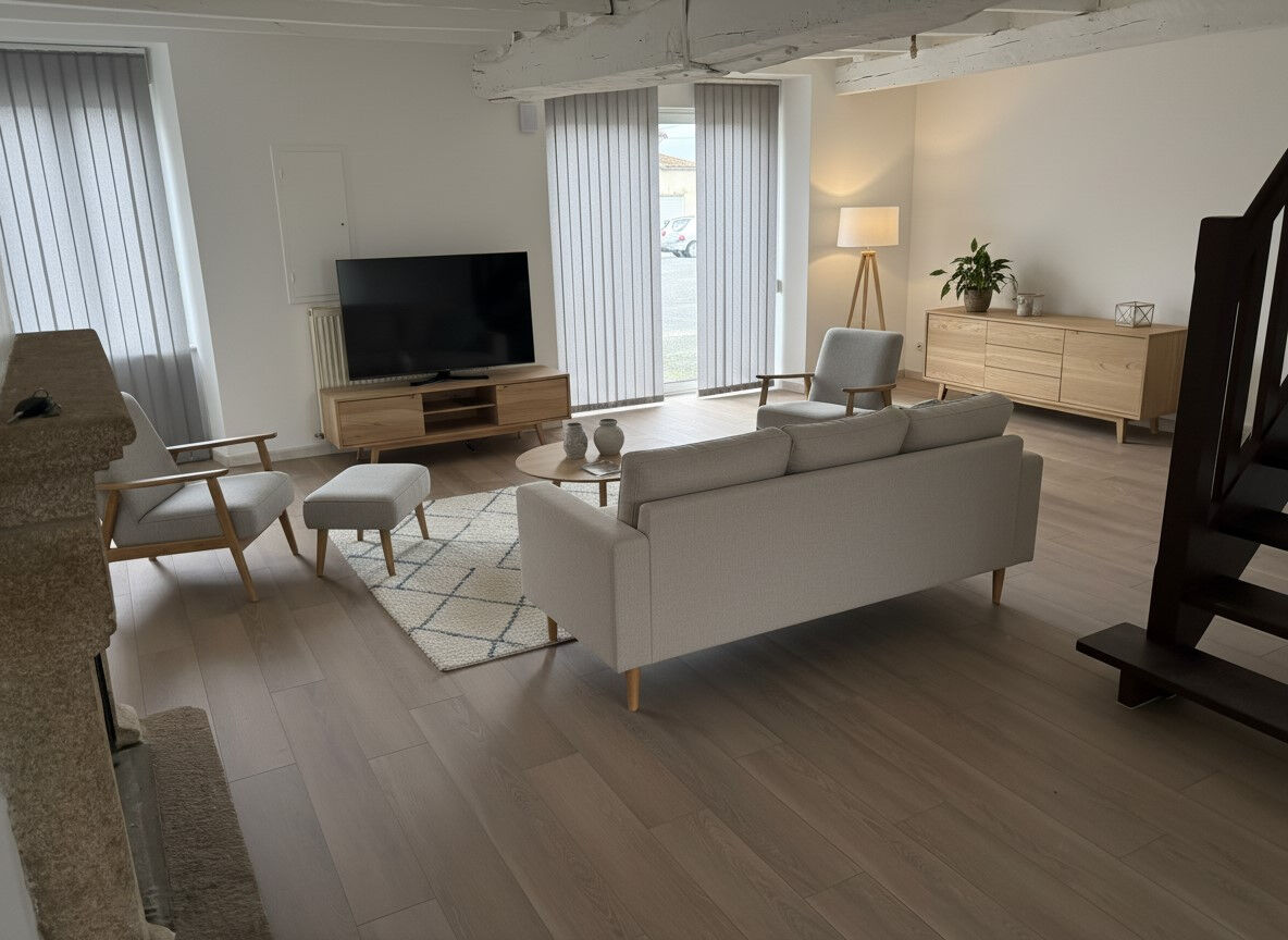 Maison de ville neuve à vendre à La Chapelle Saint Laurent - 7 pièces, 134 m²