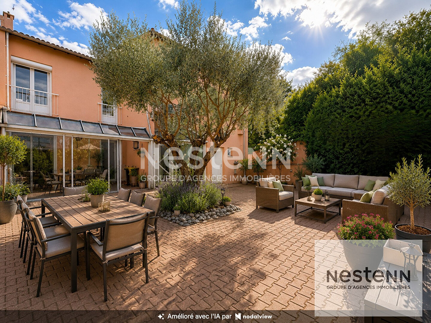A vendre maison spacieuse de 195 m², 5 chambres, sur terrain de plus de 500 m² à Le Crès