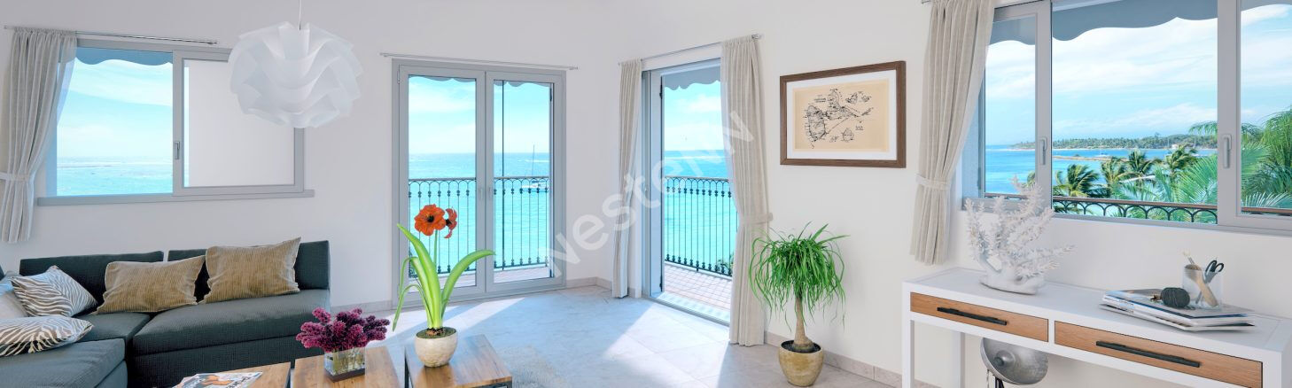 A VENDRE APPARTEMENT NEUF T1 À SAINTE-ANNE, VUE MER