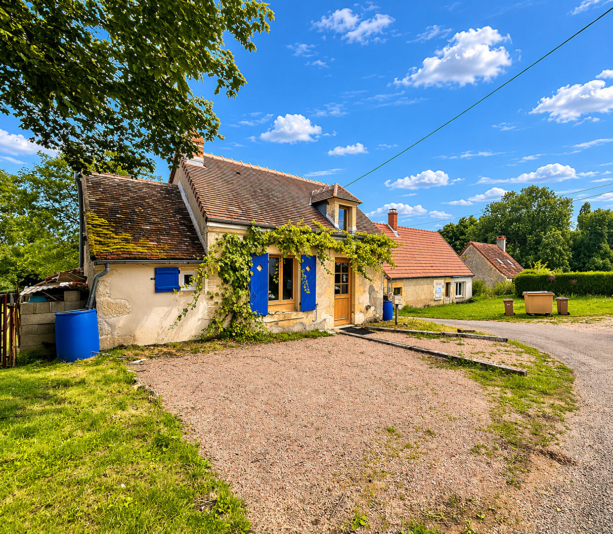 Maison de charme, 2h30 de Paris, calme, campagne, jardin, rénovée, airbnb, investissement, résidence secondaire, premier achat