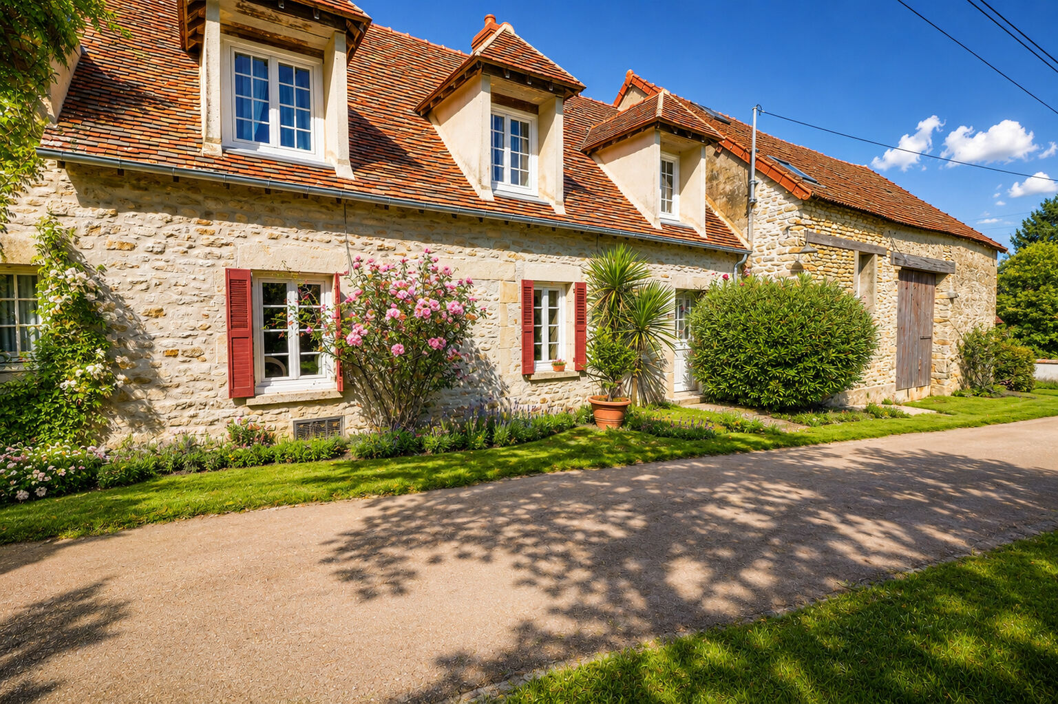 Maison Saint Benin Des Bois, campagne, Amognes, Longère, grange, pré, forêt, vue panoramique,piscine