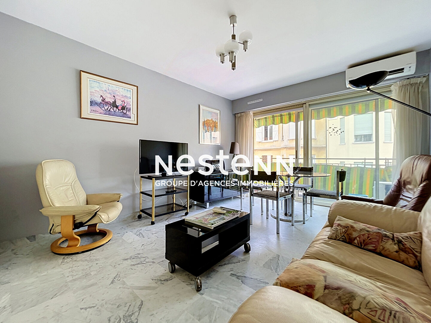Appartement Le Golfe Juan 2 pièces 45.20 m2 - Cave - Centre Ville