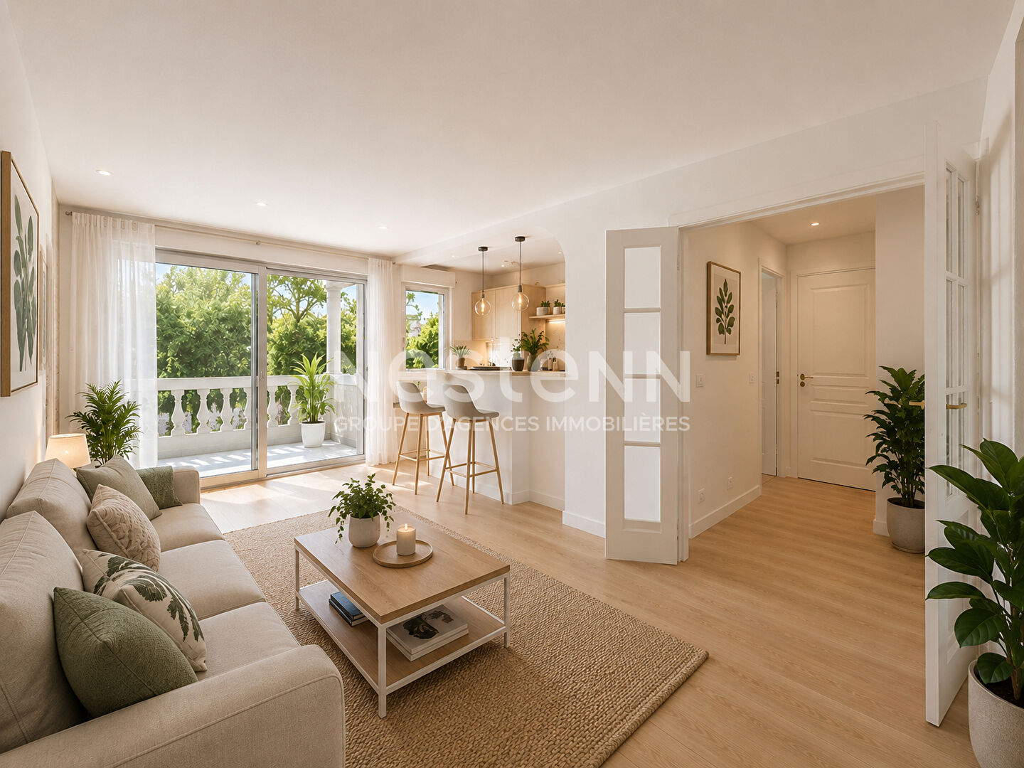 Golfe-Juan - 2P - 40m2 - TERRASSE- PROCHE DE LA MER-RENOVE