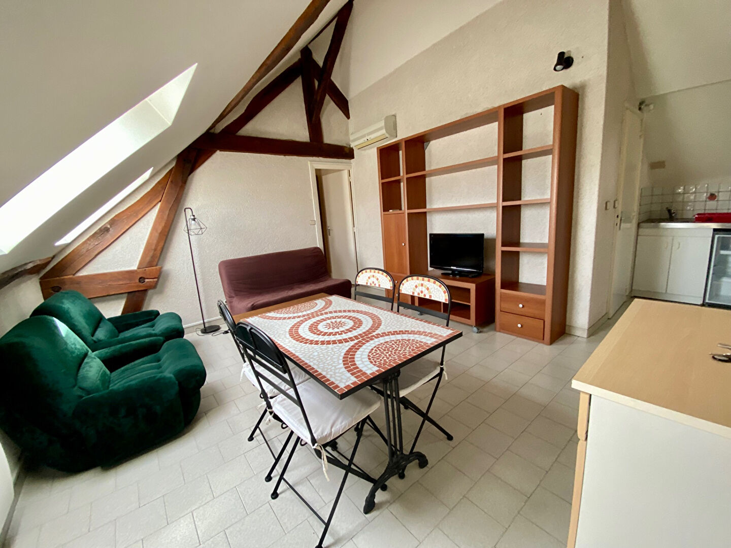 Type 2 Meublé - 35 m² au sol - BLOIS