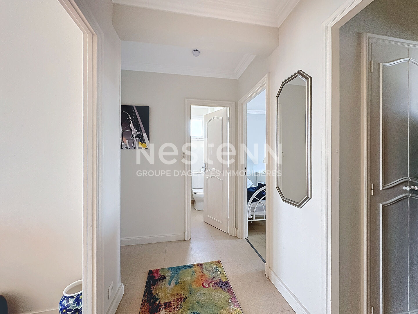 Photo À Blois, bel appartement lumineux de 74 m² avec balcon, 3 chambres et vue dégagée. Idéal résidence principale ou investissement locatif rentable. image 3/6