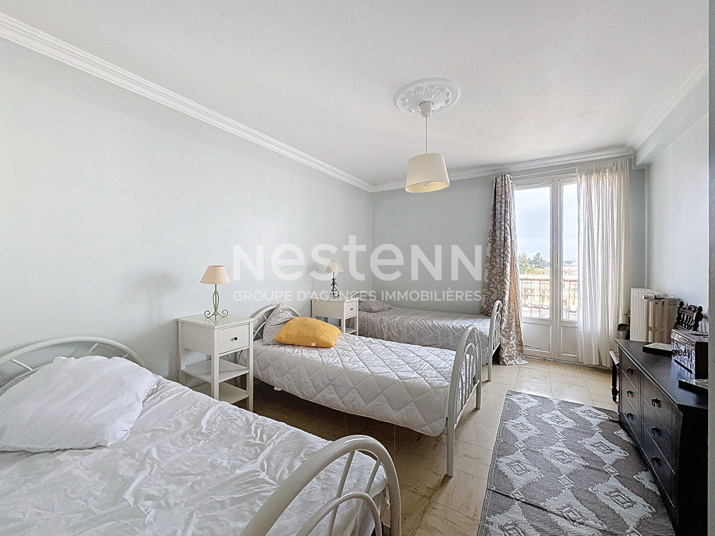 Photo À Blois, bel appartement lumineux de 74 m² avec balcon, 3 chambres et vue dégagée. Idéal résidence principale ou investissement locatif rentable. image 6/6