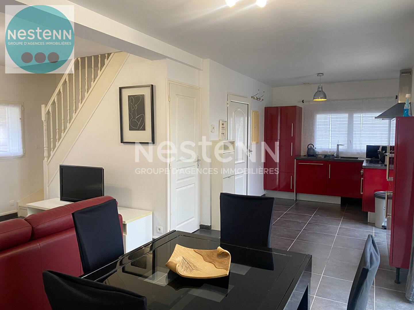 Maison louée MEUBLÉE / 3 pièces / 2 chambres / à Vineuil avec vue sur le Cosson / à 5 minutes des commodités