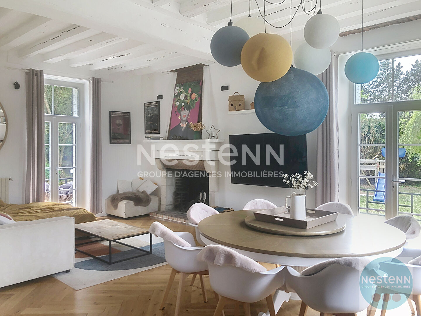 Maison Bourgeoise Prestige et espaces lumineux : maison familiale de 3700 m² - Chitenay  / 10 min au Sud de Blois