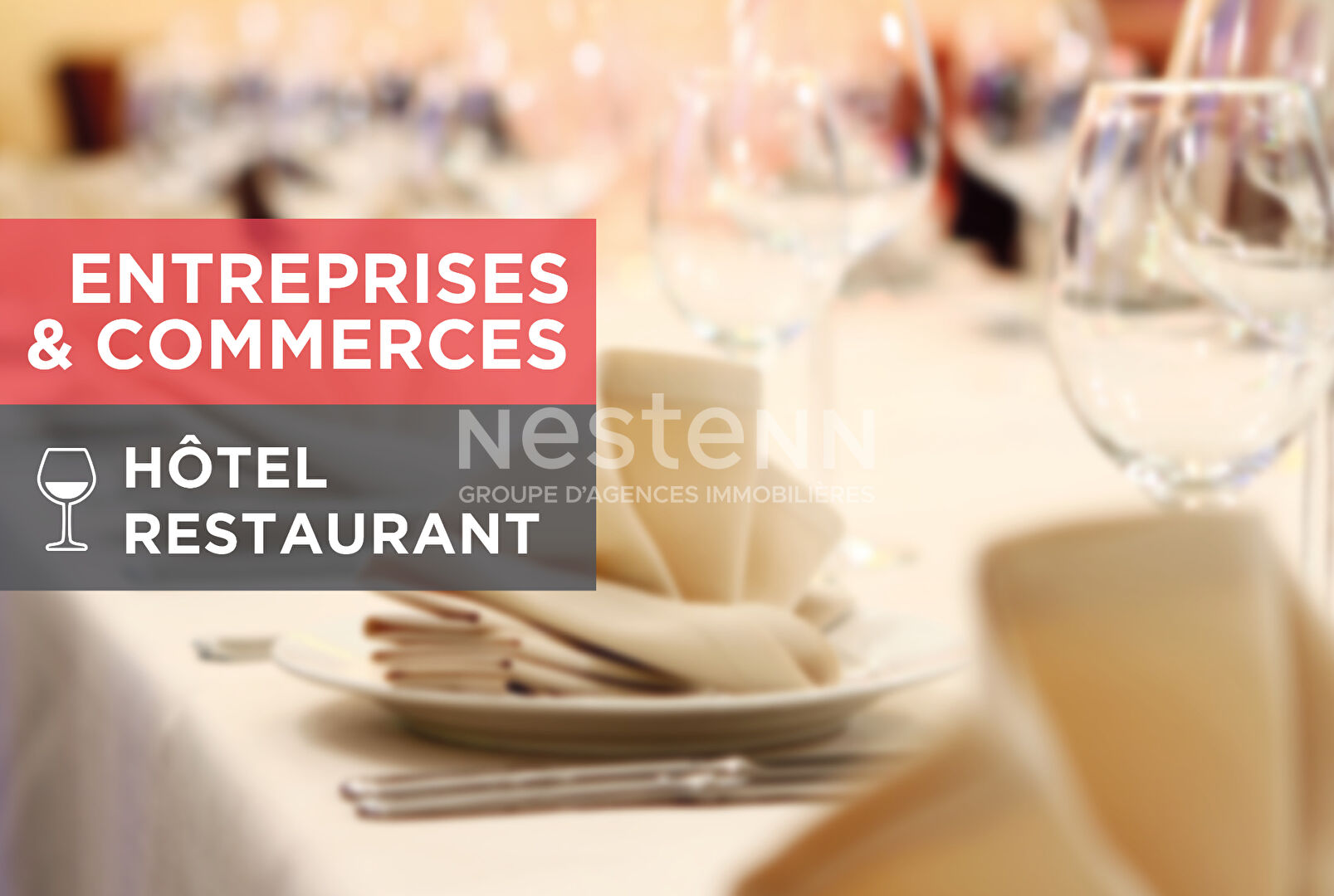Ensemble Murs et fonds de commerce d'un Hôtel Restaurant en Sologne - Proximité Chambord et Parc Équestre Fédéral**