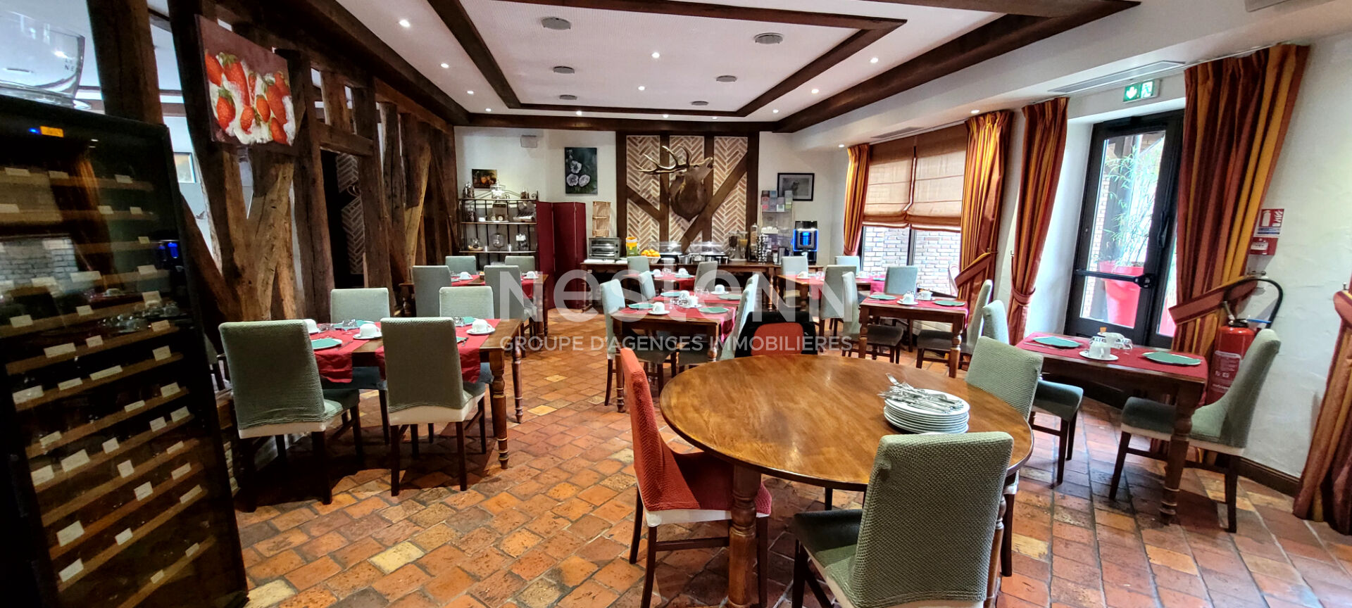 Photo Ensemble Murs et fonds de commerce d'un Hôtel Restaurant en Sologne - Proximité Chambord et Parc Équestre Fédéral image 2/5