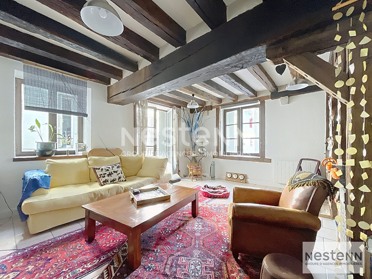 Photo À vendre à Blois : bel appartement 3 pièces de 61 m², lumineux et traversant, dans une petite copropriété en centre-ville. Idéal premier achat ou investissement. image 3/6
