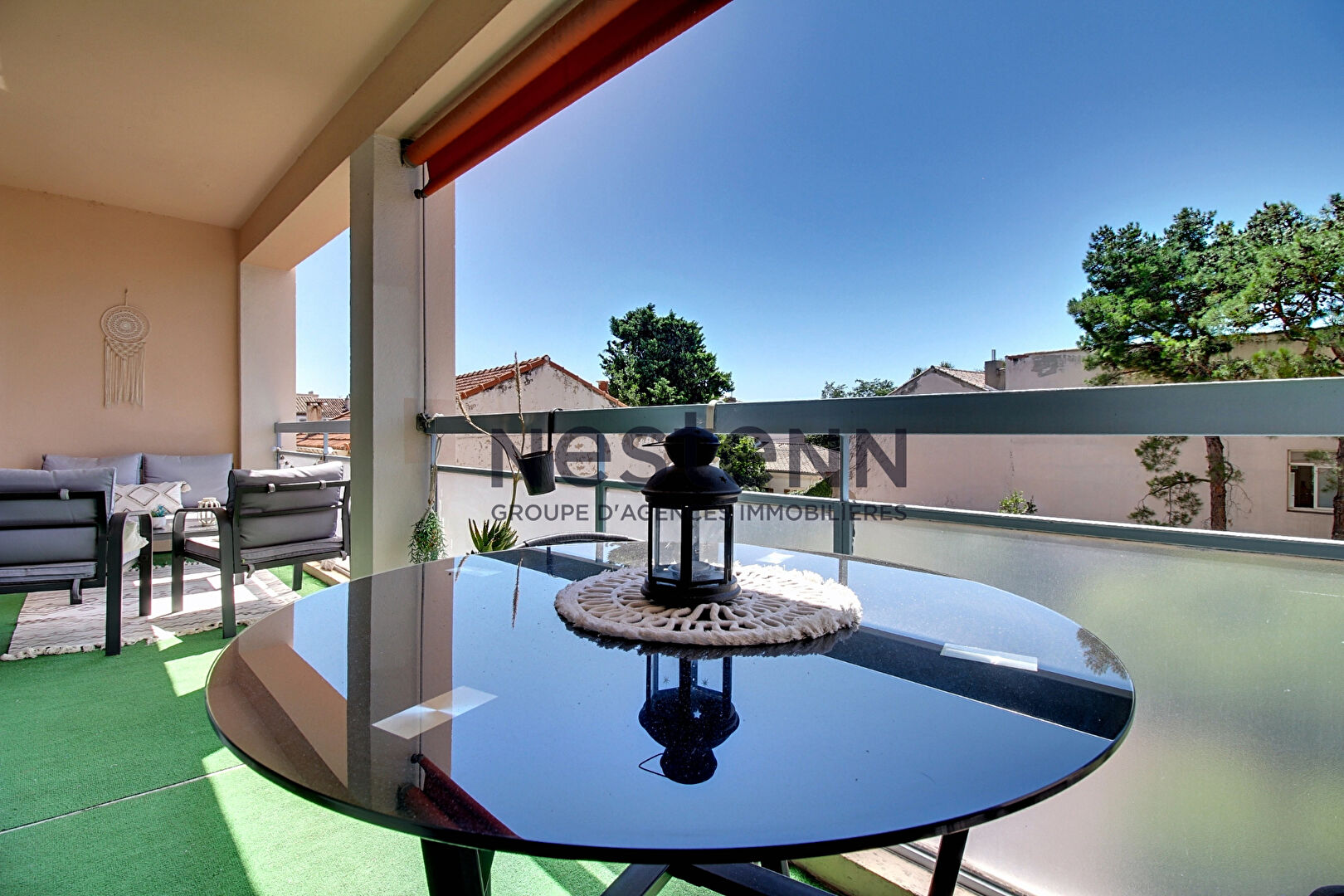 Appartement T4 de 83 m² avec terrasse plein sud, résidence sécurisée avec concierge à Marignane