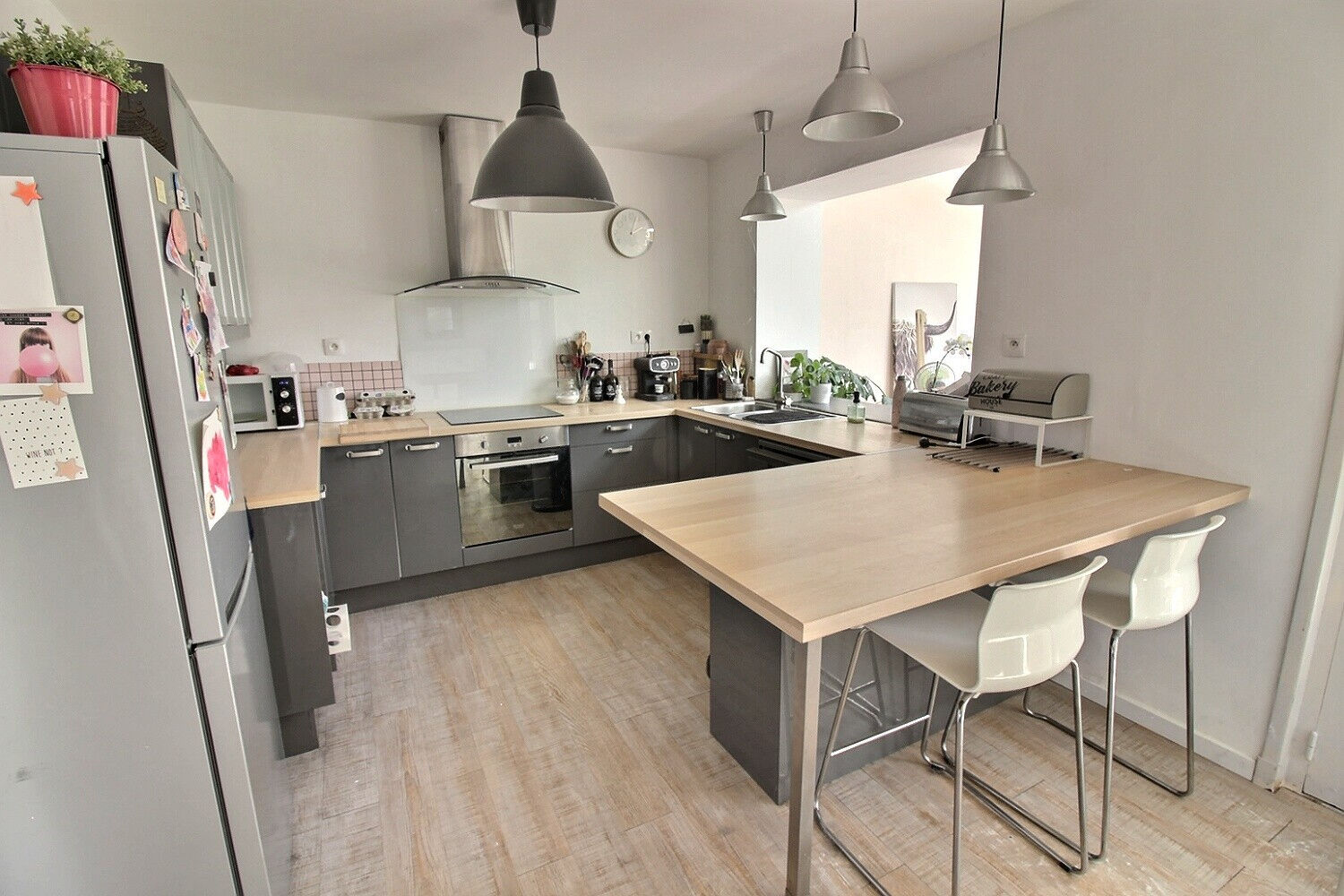 Maison Sequedin - semi individuelle - 4 chambres - garage - jardin