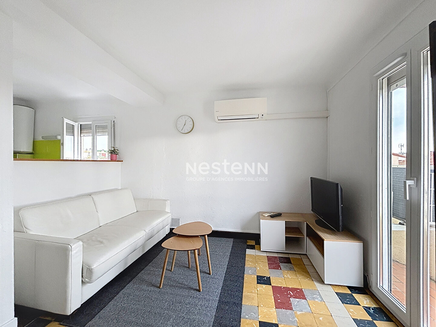 Studio meublé et climatisé, Perpignan,19.31 m2