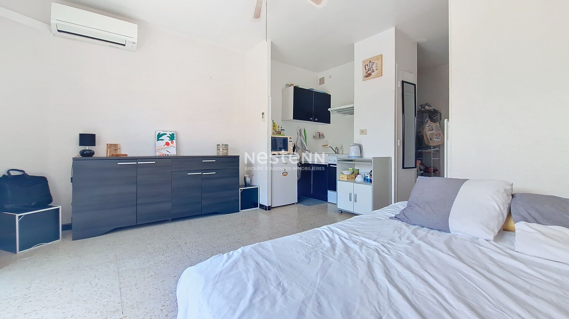 Photo Agréable studio cabine de 24m2 à Argelès sur mer avec grande terrasse dernier étage image 3/6