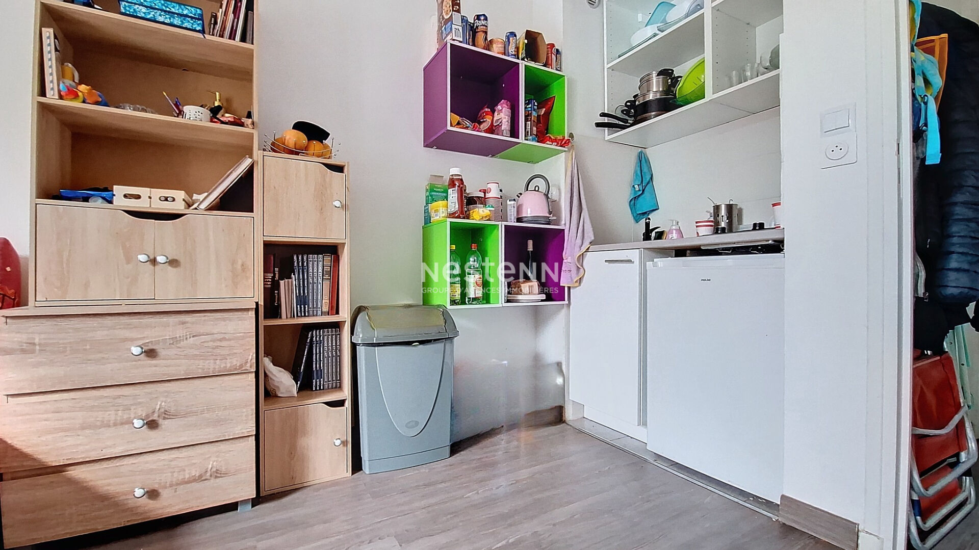 Photo Magnifique appartement 2 pièces de 24m2 rénové avec vue latérale mer image 3/6