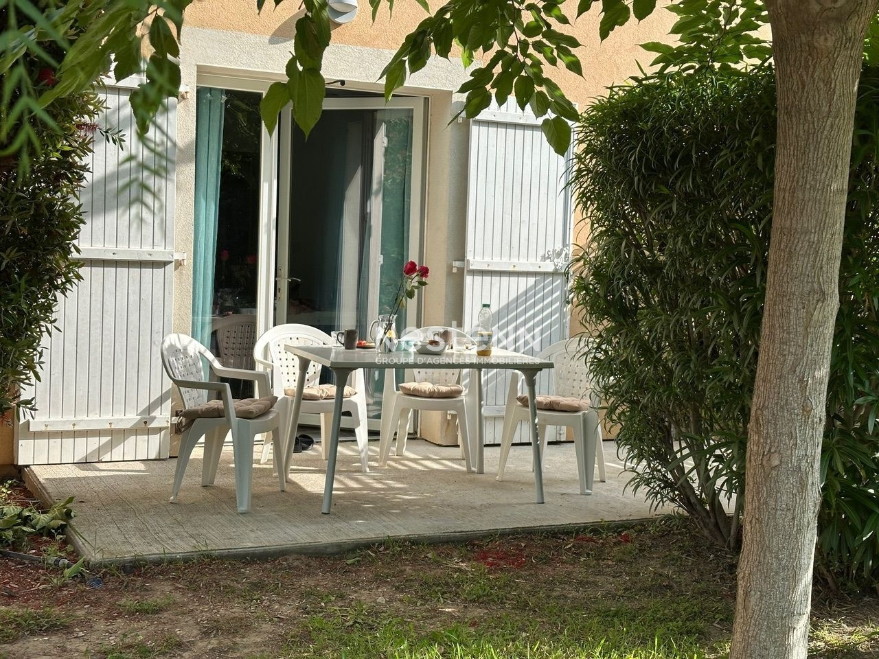 Maison  3 pièce(s) 41 m2  dans résidence avec piscine à 4km des plages