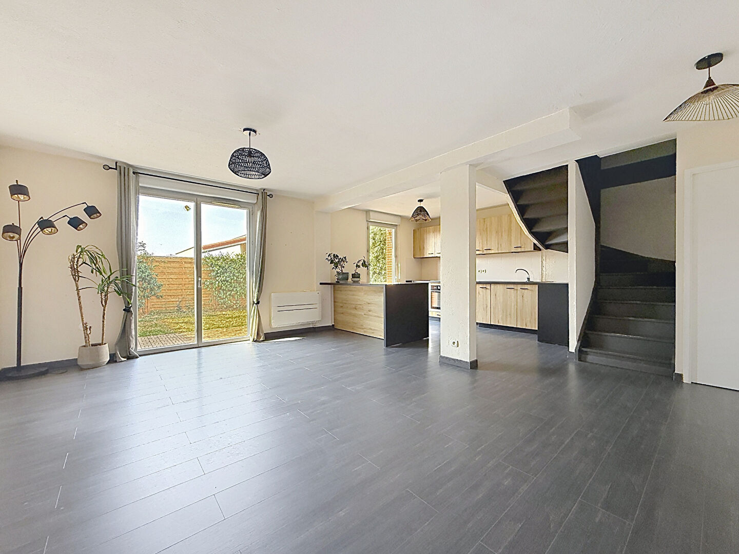 MAZERES : MAISON T4 A VENDRE AVEC GARAGE, JARDIN ET VUE PYRÉNÉES - SANS TRAVAUX