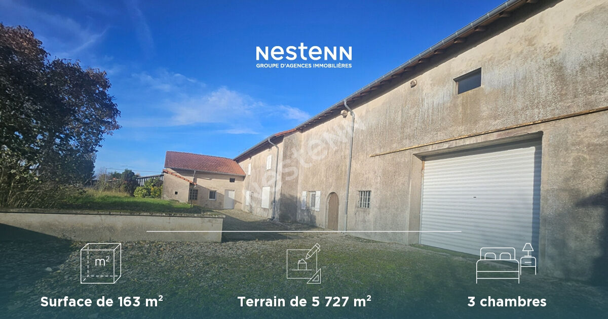 Maison Baronville 7 pièce(s) 163 m2 3 chambres dépendances