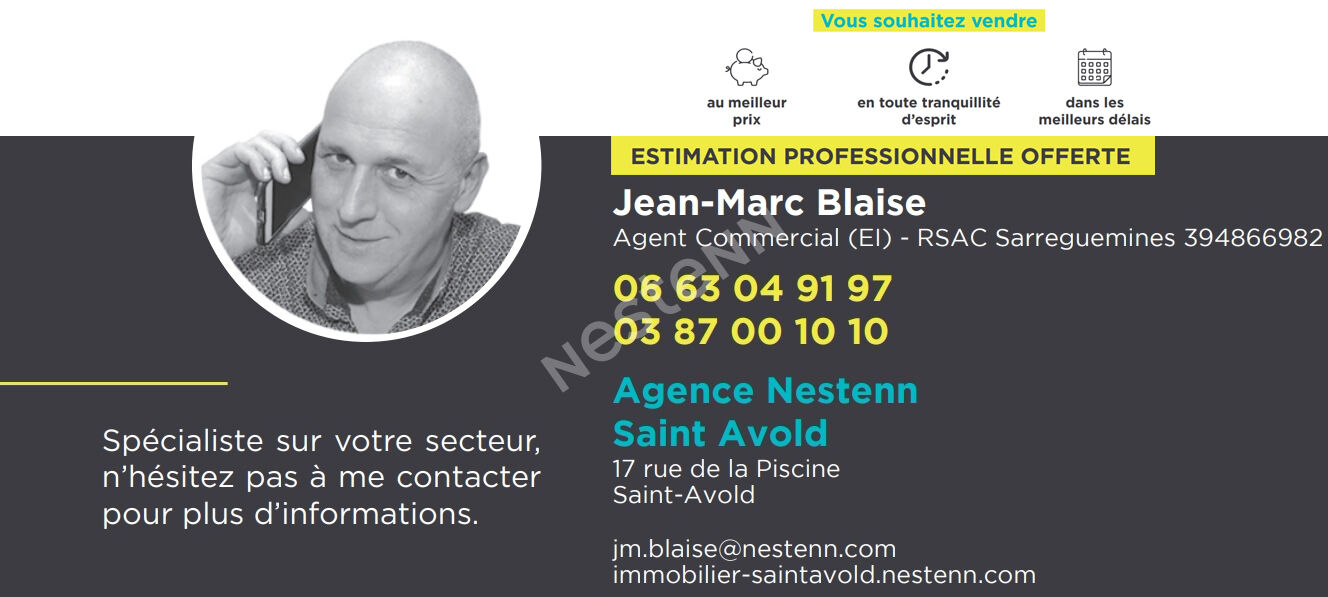 Appartement duplex esprit maison - 1 chambre - 45 m²  -Morsbach - rue calme