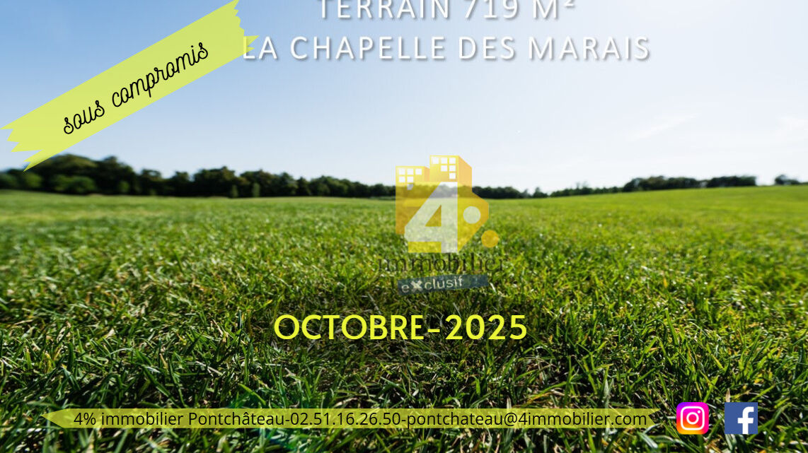 Terrain La Chapelle Des Marais