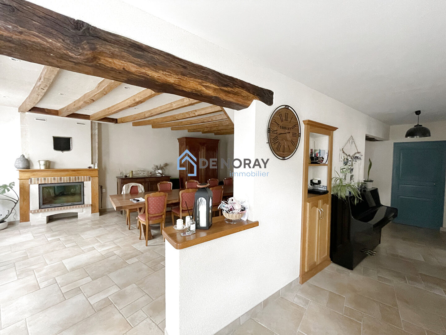 Maison de bourg - 4 chambres - Terrain