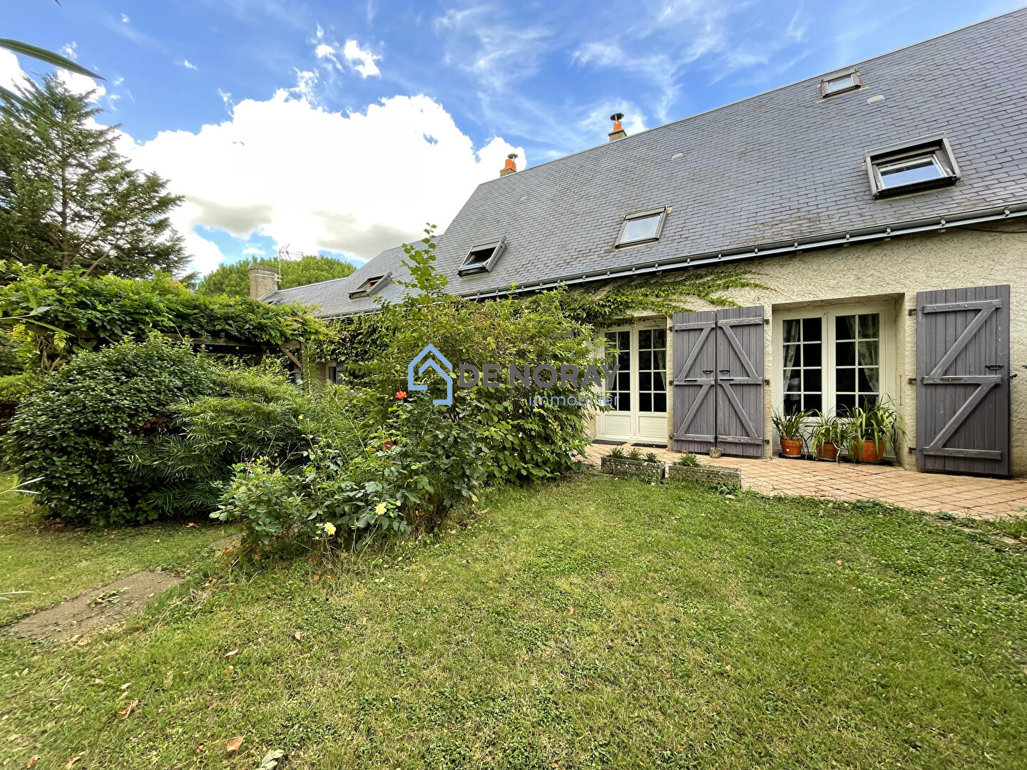 Longère caractère 3 chambres - Magnifique jardin et dépendan