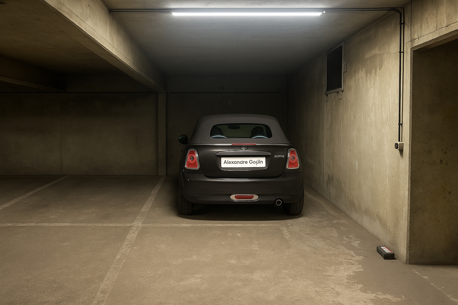 PARIS XVI - PASSY - Emplacement de Parking