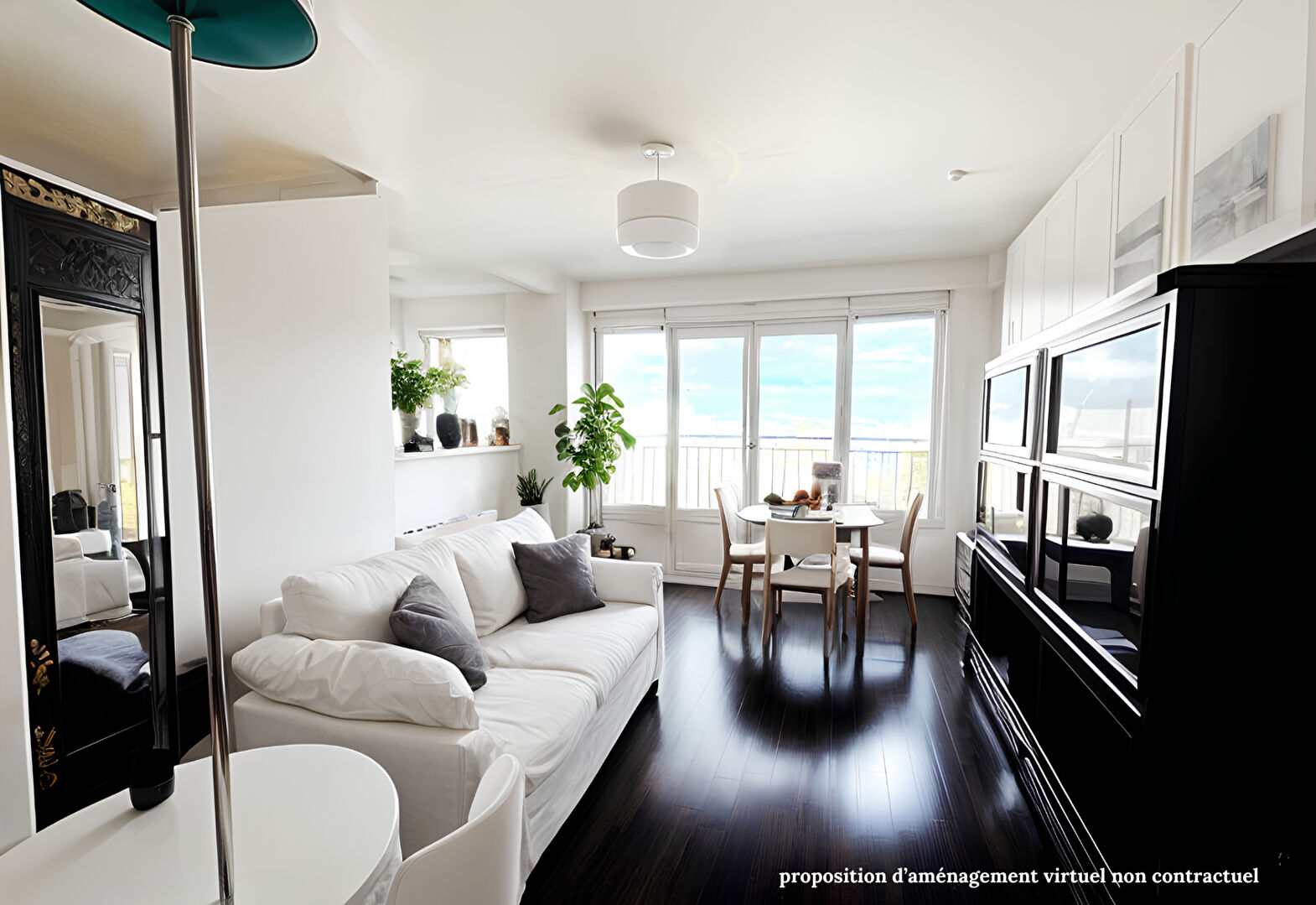 Paris 20 ème - Porte de Bagnolet / Rue Pelleport - 32m2